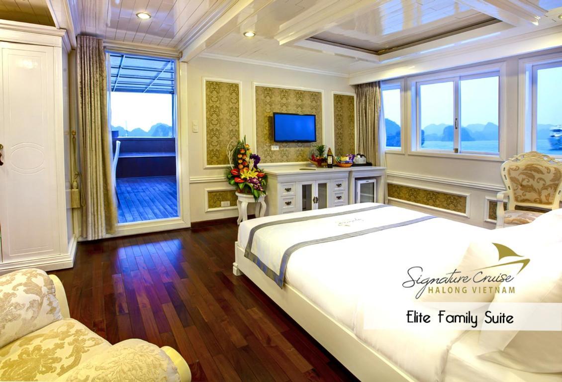 Signature Halong Cruise Ha Long Bagian luar foto