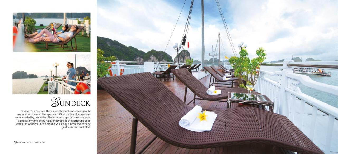 Signature Halong Cruise Ha Long Bagian luar foto