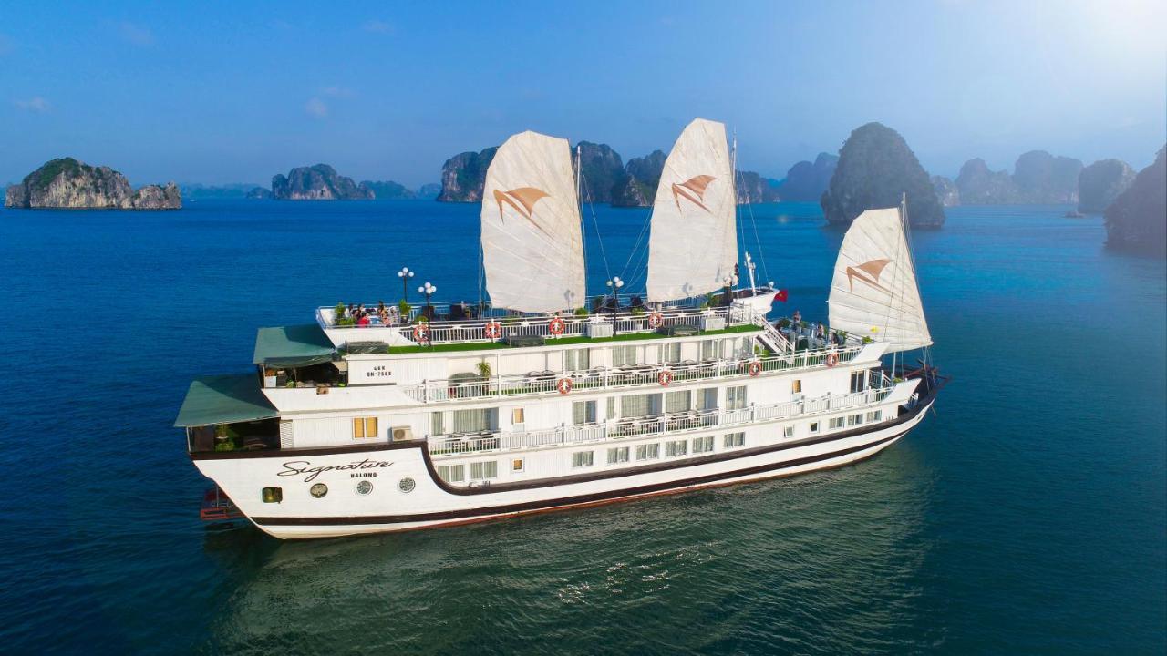 Signature Halong Cruise Ha Long Bagian luar foto